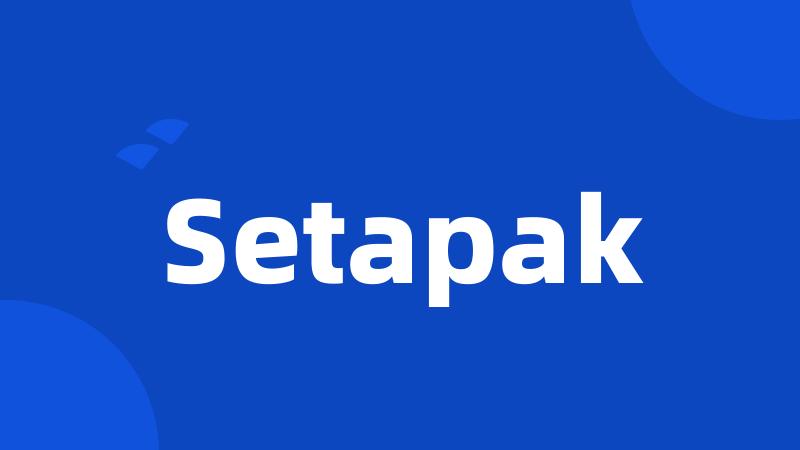 Setapak