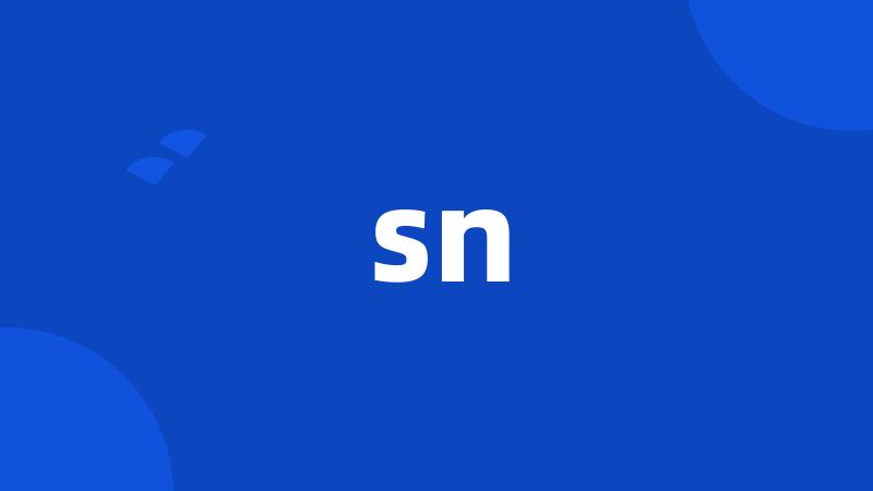 sn