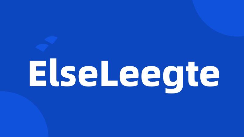 ElseLeegte