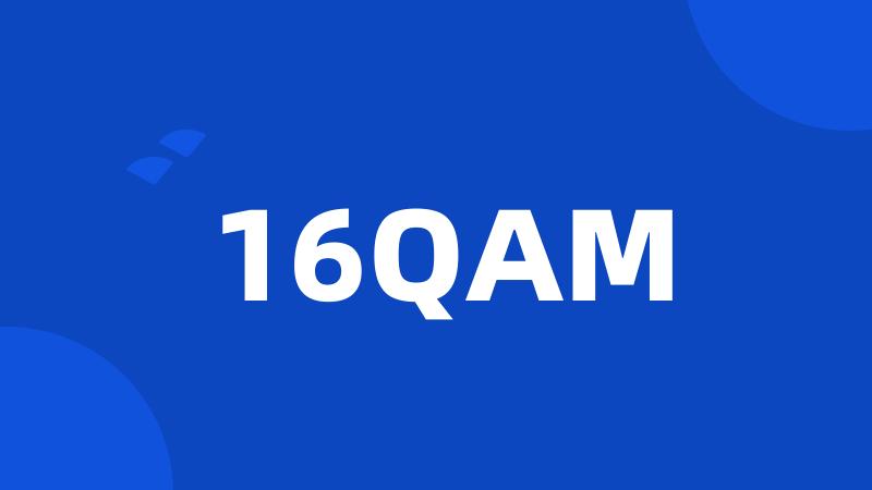 16QAM