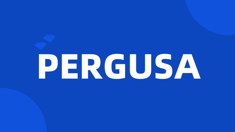 PERGUSA