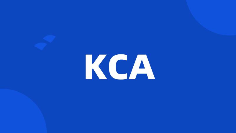 KCA