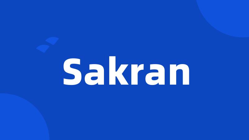 Sakran