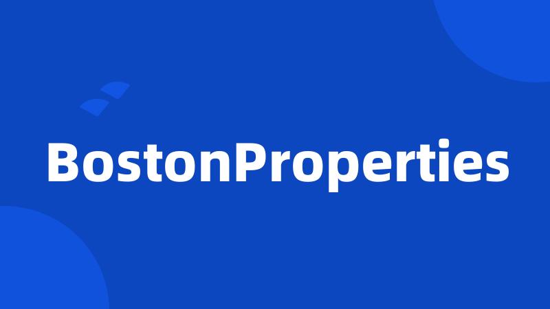 BostonProperties