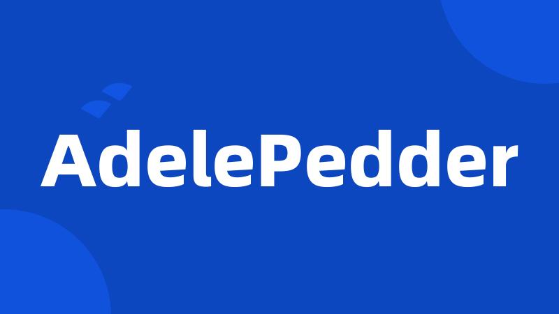 AdelePedder