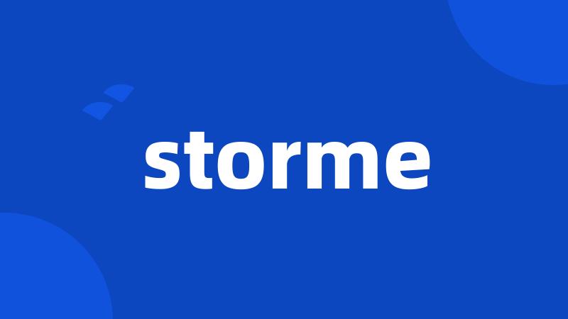 storme