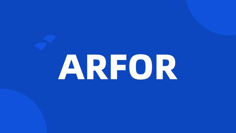 ARFOR