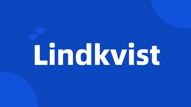 Lindkvist