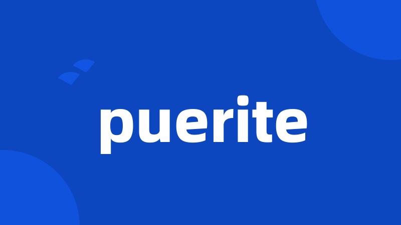 puerite