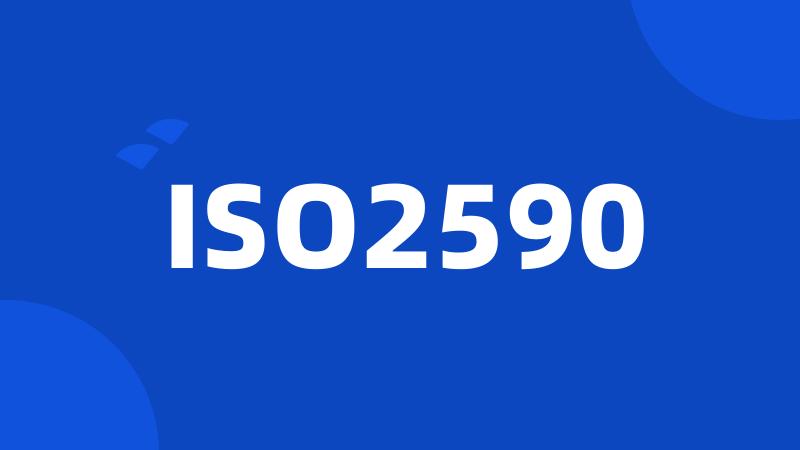 ISO2590