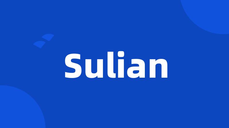 Sulian