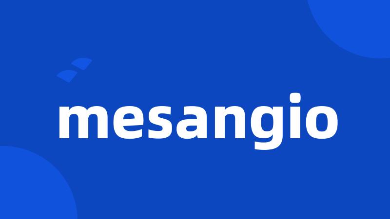 mesangio