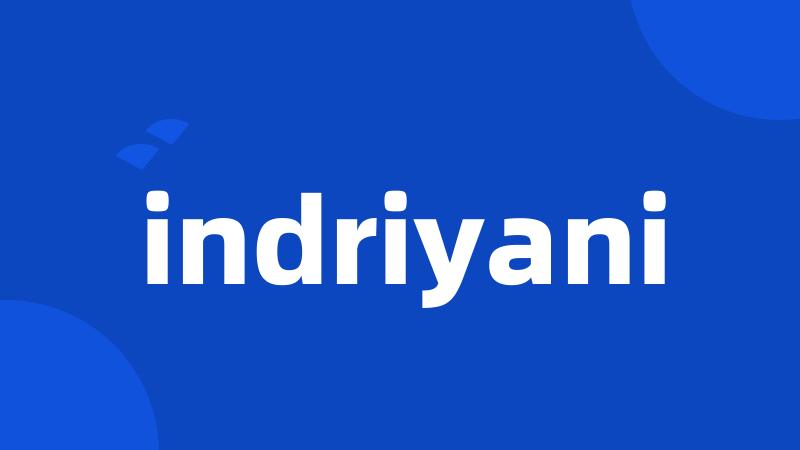 indriyani