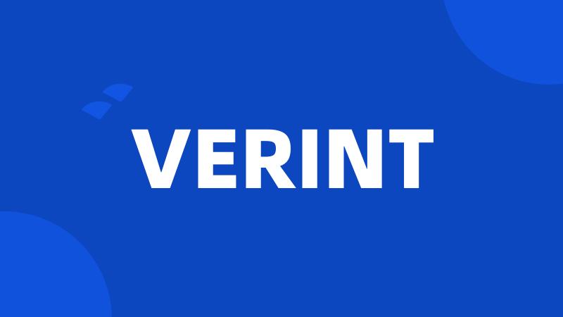 VERINT