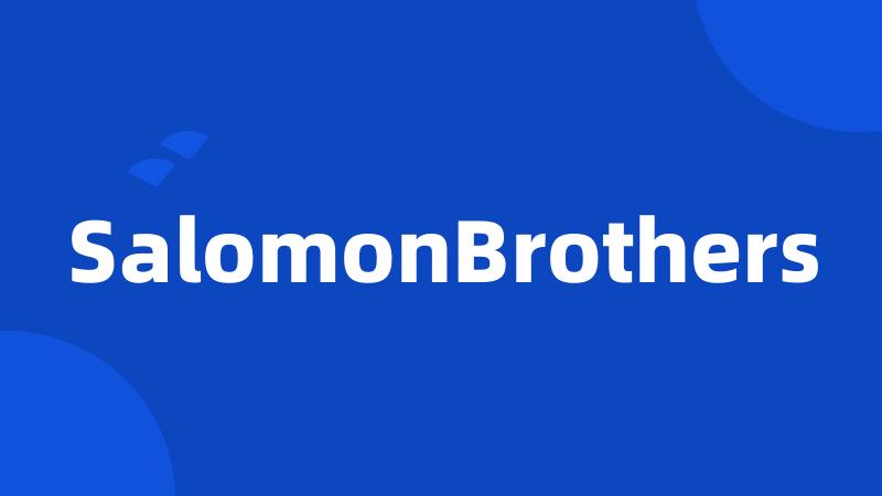 SalomonBrothers