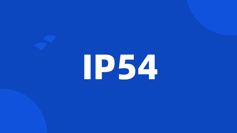 IP54