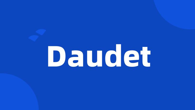 Daudet