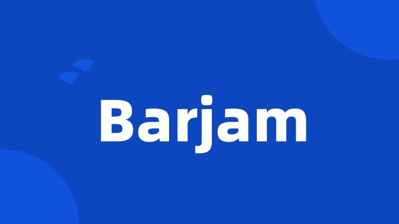 Barjam