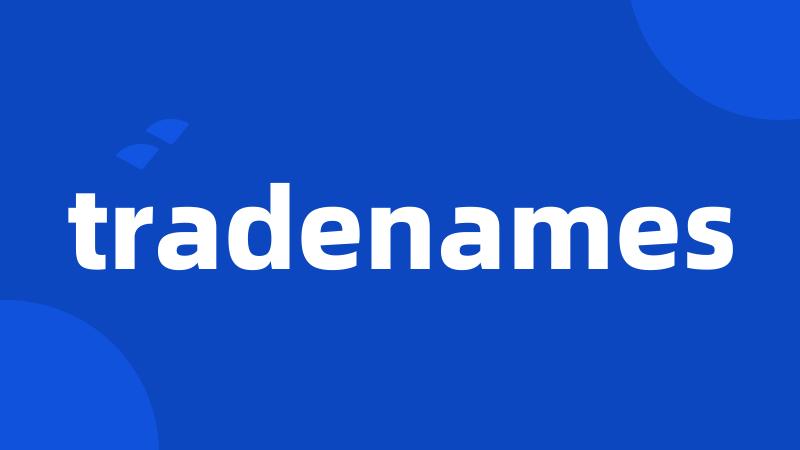 tradenames