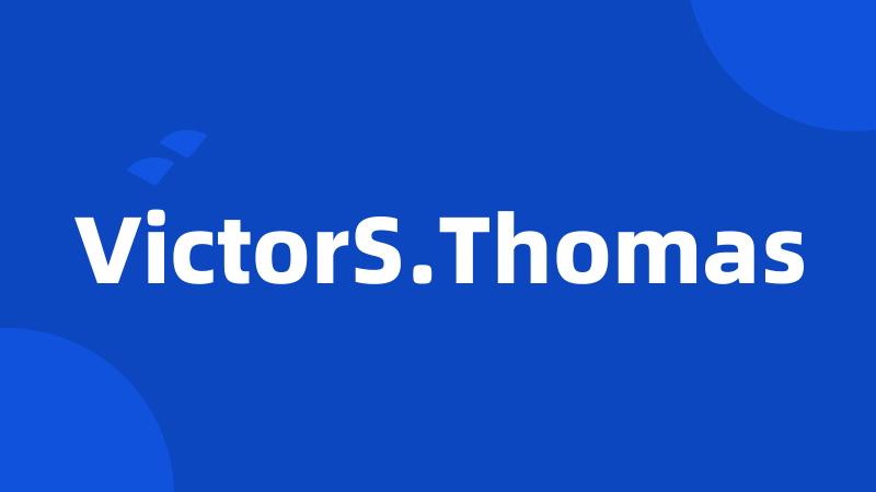 VictorS.Thomas