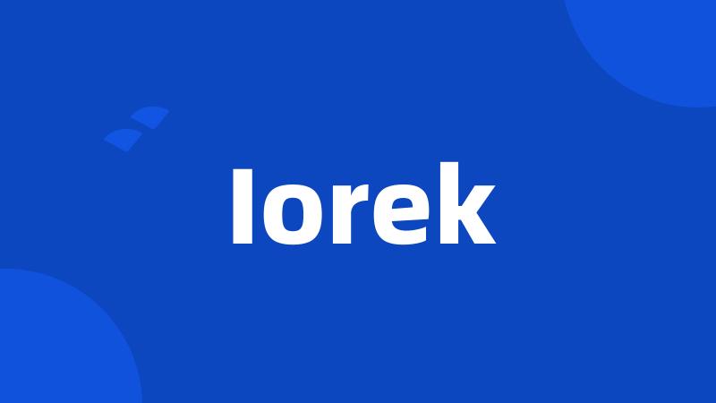 Iorek