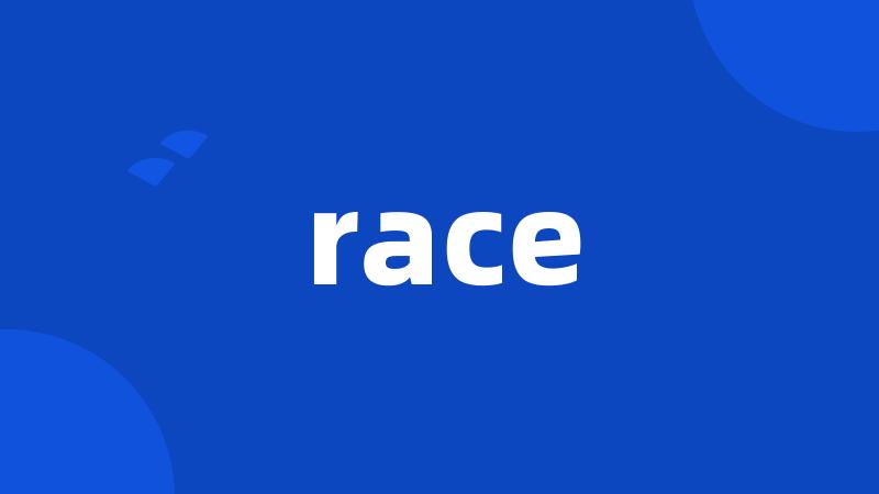 race