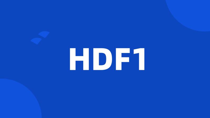 HDF1