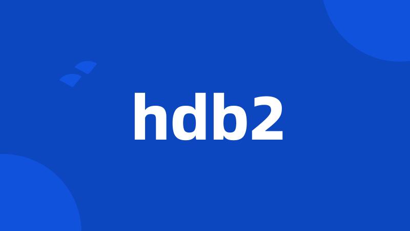 hdb2