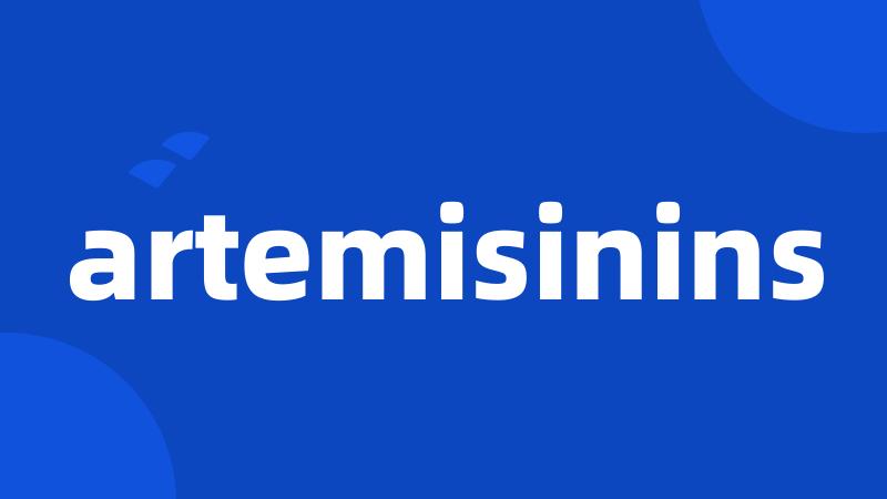 artemisinins