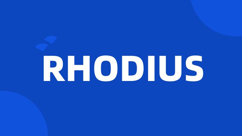 RHODIUS