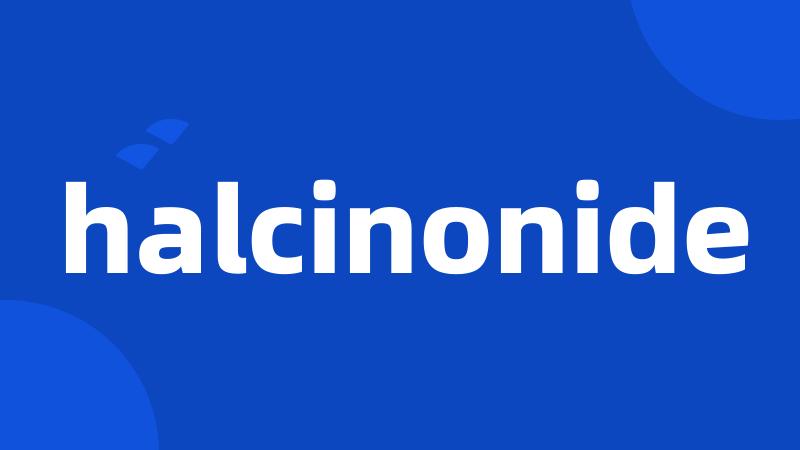 halcinonide