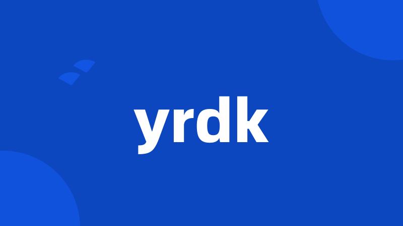 yrdk