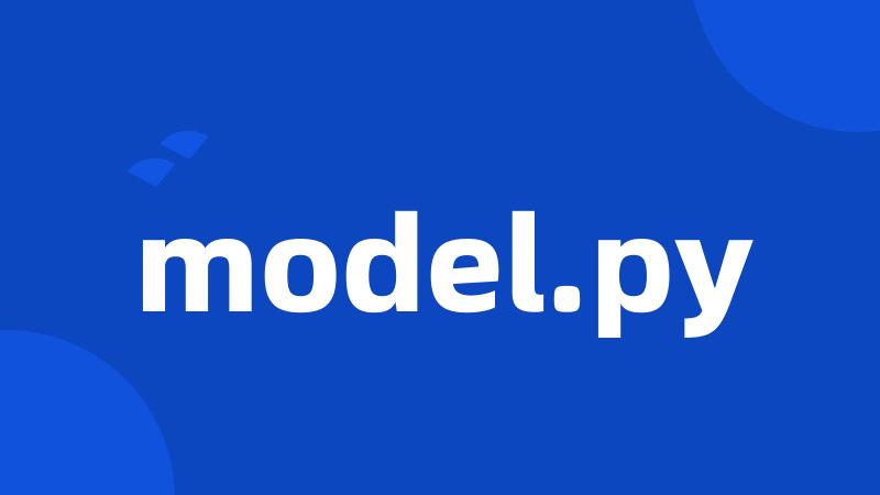 model.py