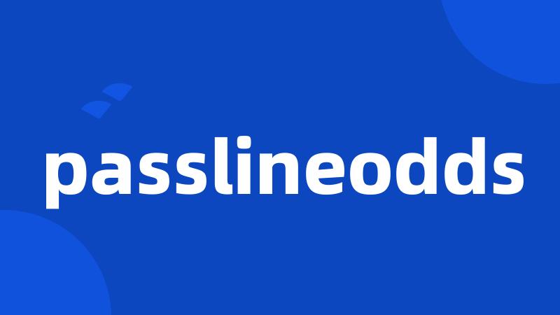 passlineodds