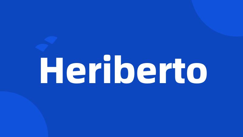 Heriberto