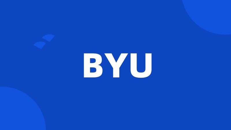 BYU