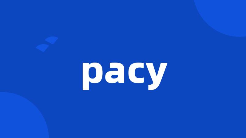 pacy