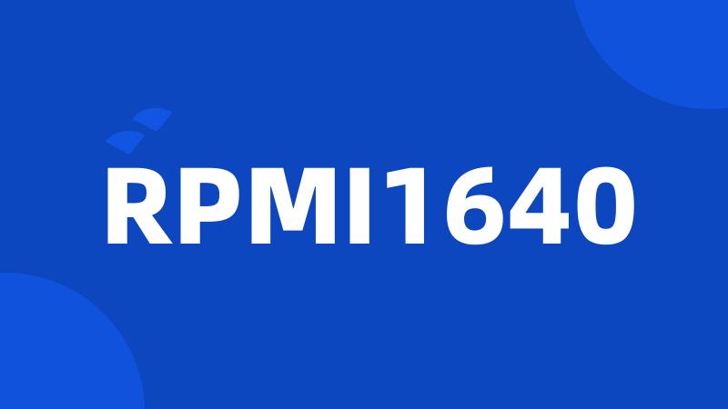 RPMI1640