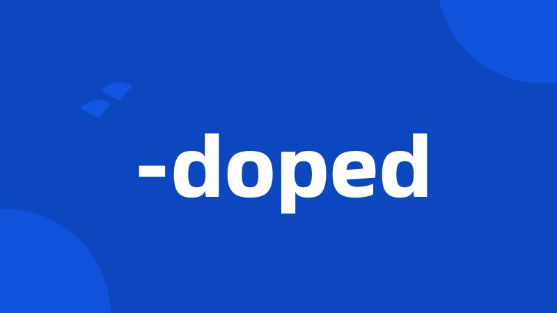 -doped