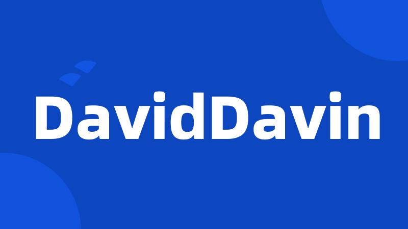 DavidDavin