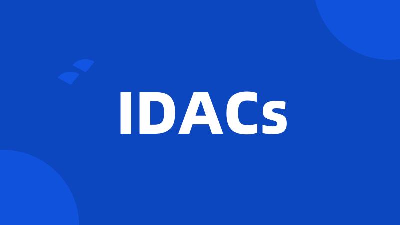 IDACs
