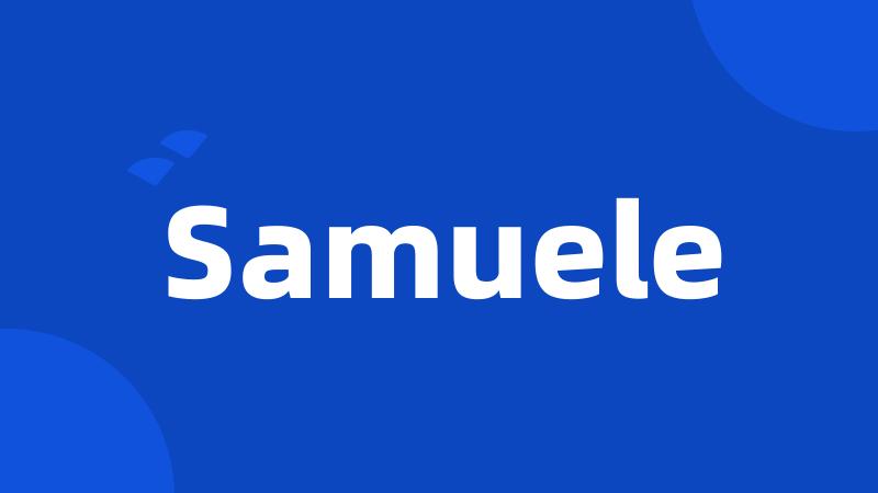 Samuele