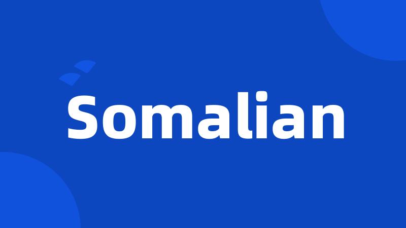 Somalian