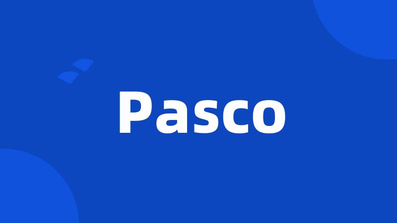 Pasco