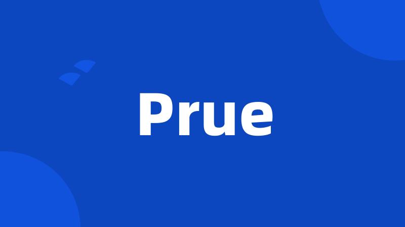 Prue