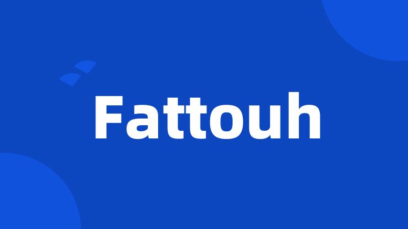 Fattouh