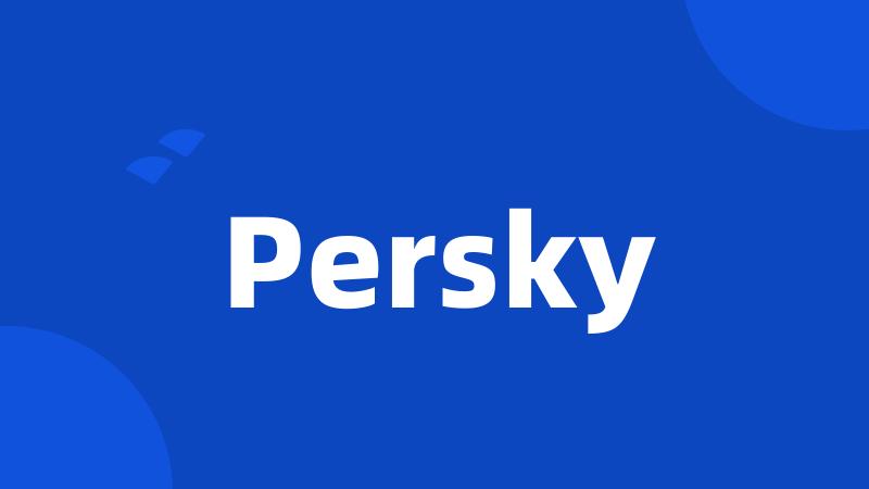 Persky