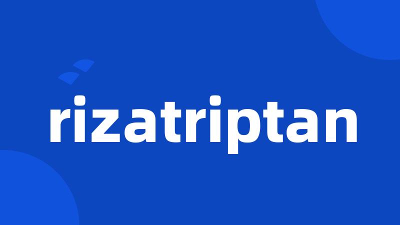 rizatriptan