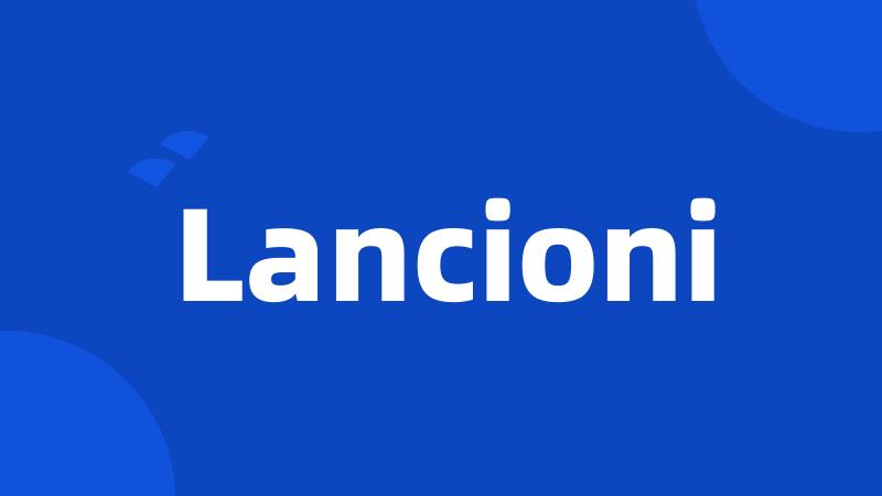 Lancioni