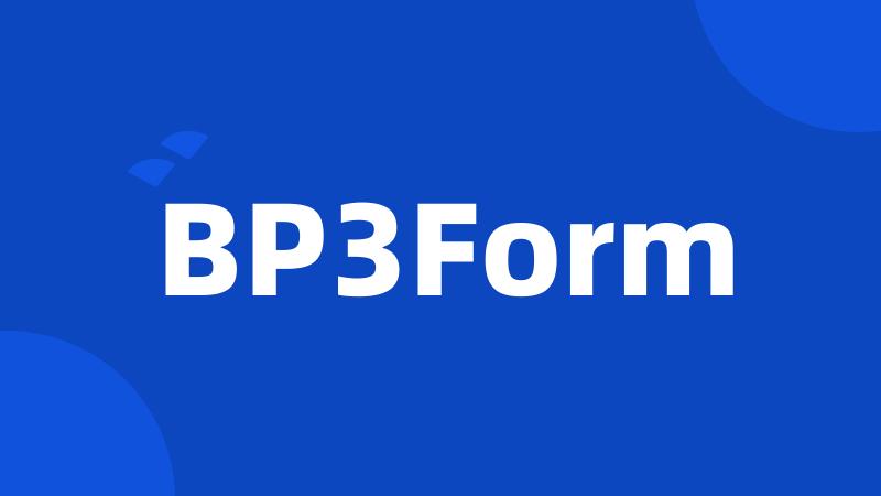 BP3Form